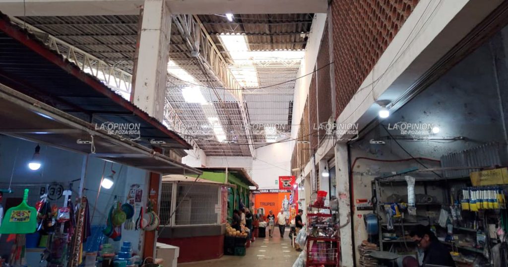 Necesidades apremiantes en el mercado “5 de Mayo” de la Parcela 14