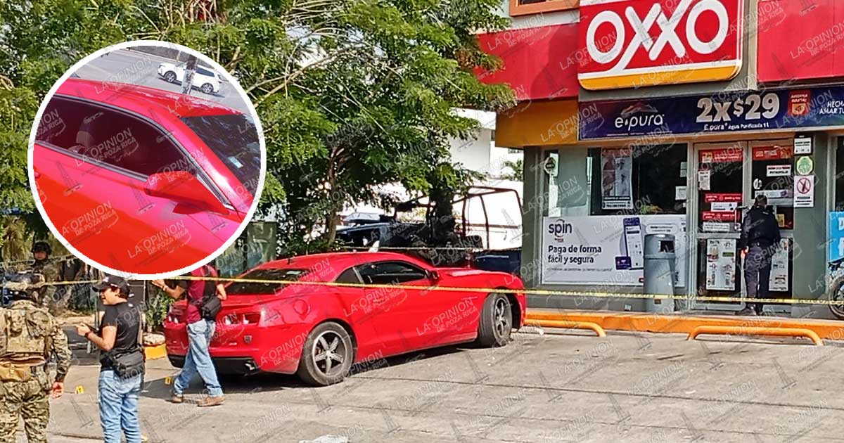 ¡Ejecutan a un hombre dentro de un Camaro! ¡Ejecutan a un hombre dentro de un Camaro!
