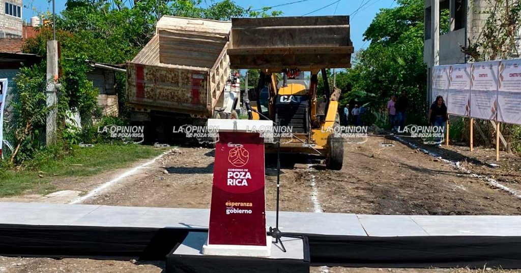 Arranca la transformación en la colonia Colinas del Sol Arranca la transformación en la colonia Colinas del Sol