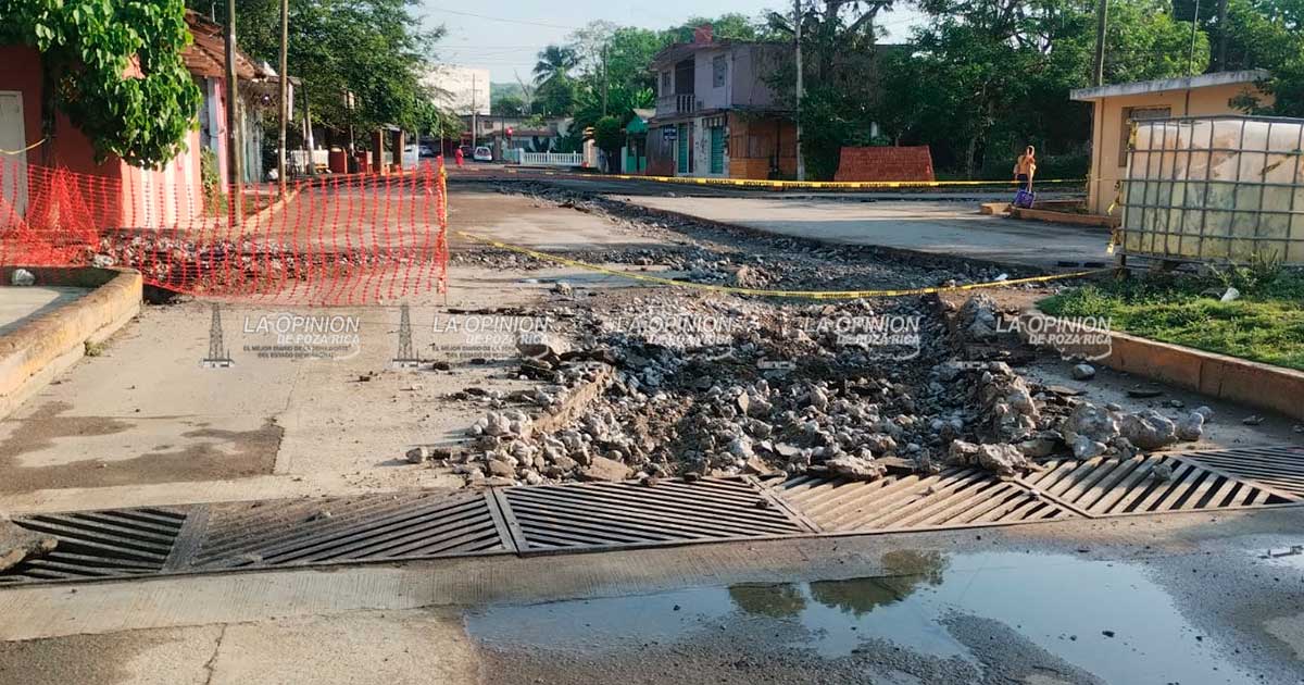Inicia obras para evitar caos por anegamientos