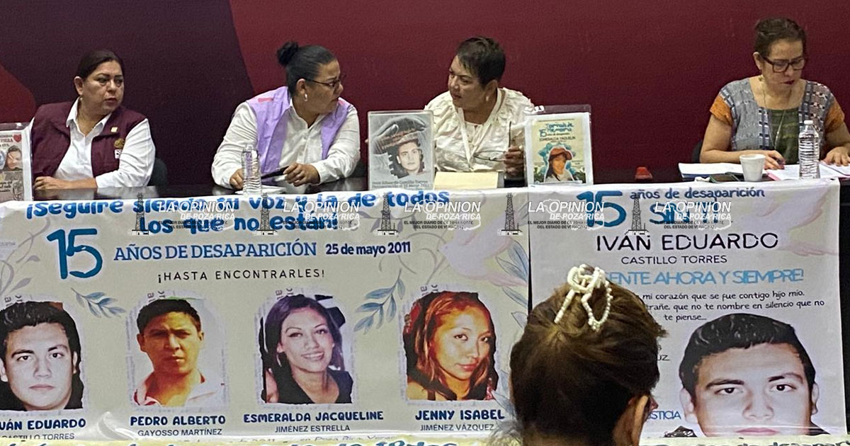 Poza Rica 4° lugar estatal con personas desaparecidas Poza Rica 4° lugar estatal con personas desaparecidas