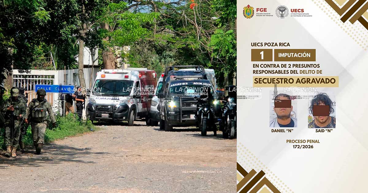 UECS imputa a dos sujetos por secuestro agravado