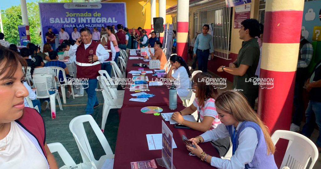 Les llevan la Jornada de Salud Integral para las Mujeres