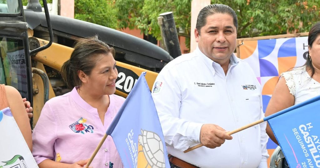 Arranca obra pública en Castillo de Teayo Arranca obra pública en Castillo de Teayo