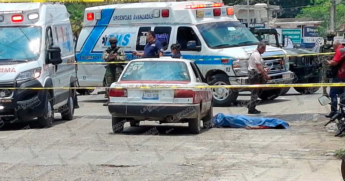 Matan a taxista y a limpiaparabrisas