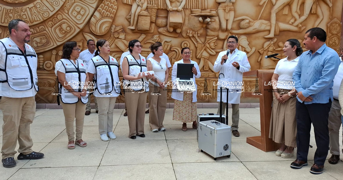 Recibe DIF aparatos para reforzar servicios de salud