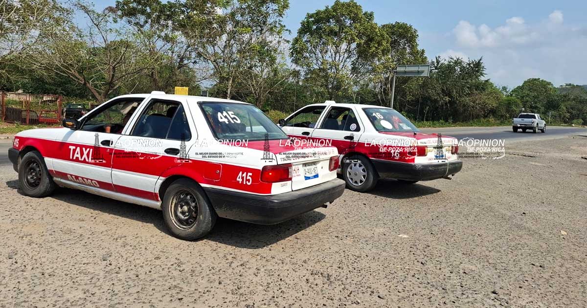 Denuncian maniobras peligrosas de taxistas