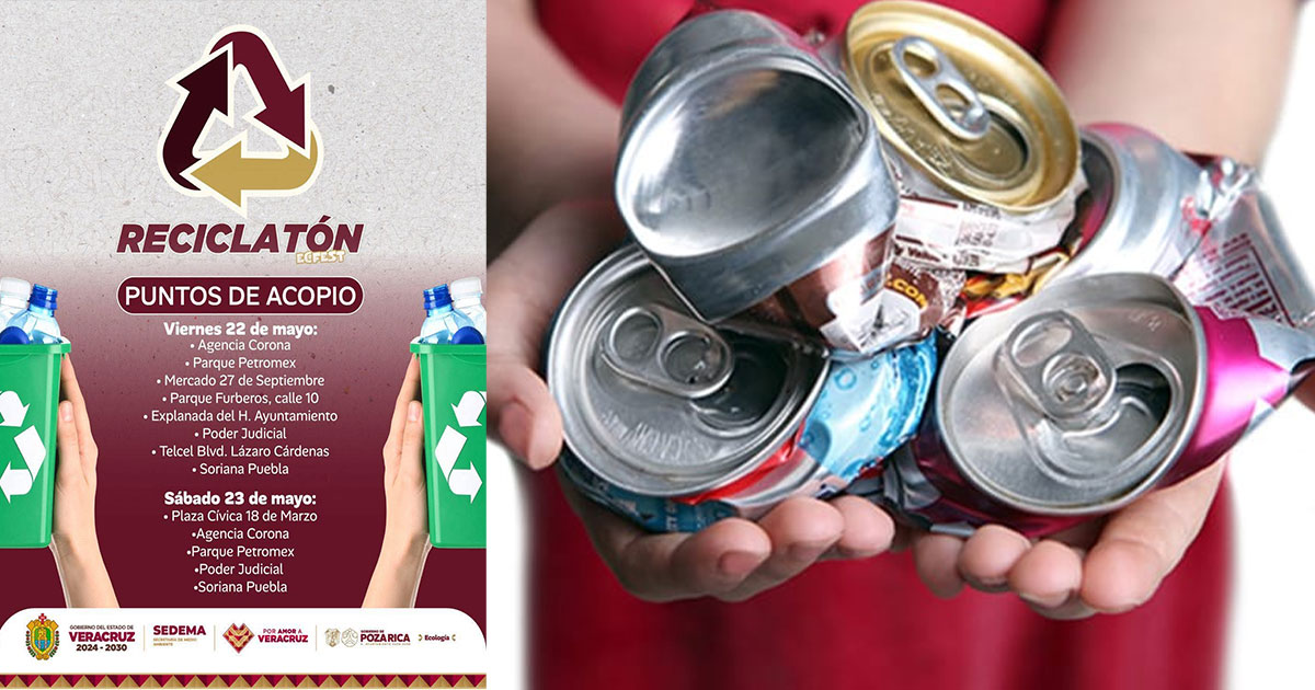 Con reciclatón promueven el cuidado del medio ambiente Con reciclatón promueven el cuidado del medio ambiente