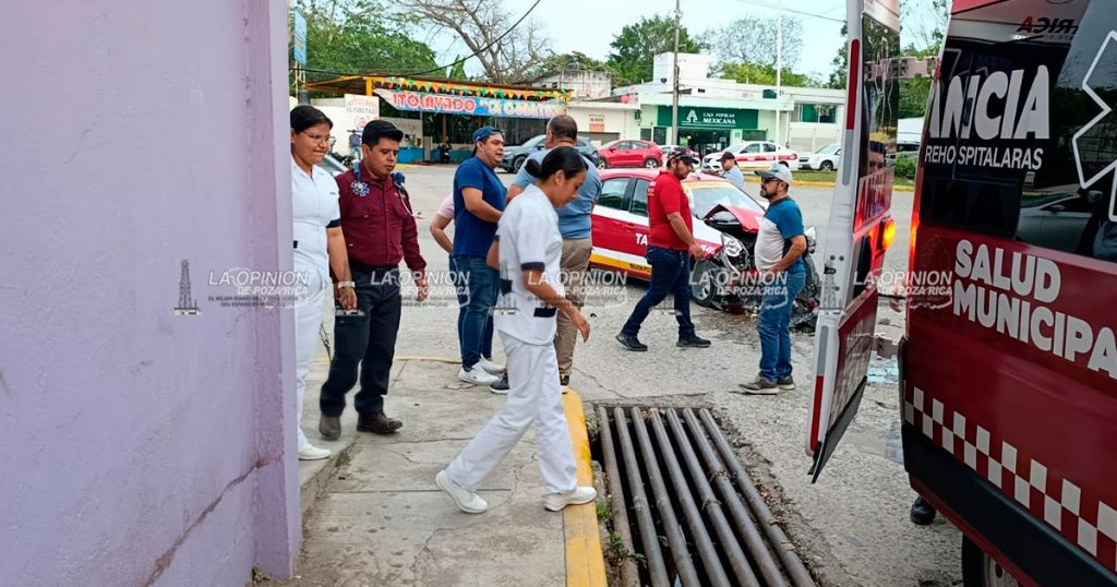 TAXI DESTROZADO