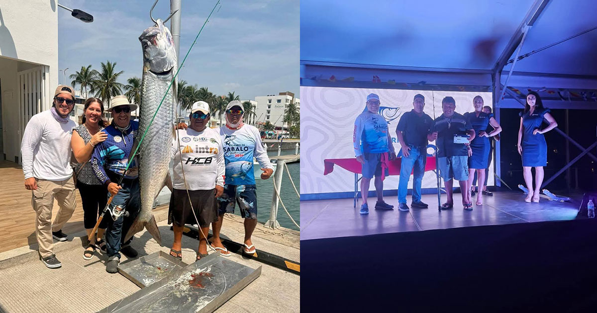 Tecoluteños destacan en torneo de pesca de róbalo en Veracruz Tecoluteños destacan en torneo de pesca de róbalo en Veracruz