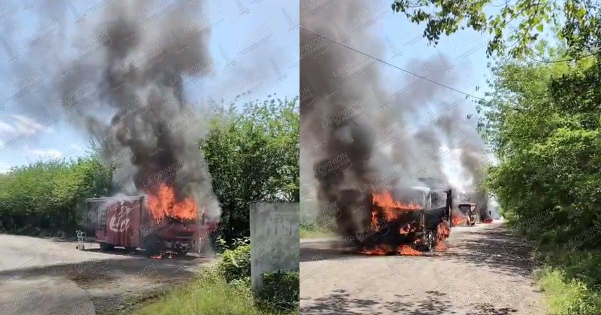 Bloqueos e incendios de vehículos en la zona norte Bloqueos e incendios de vehículos en la zona norte