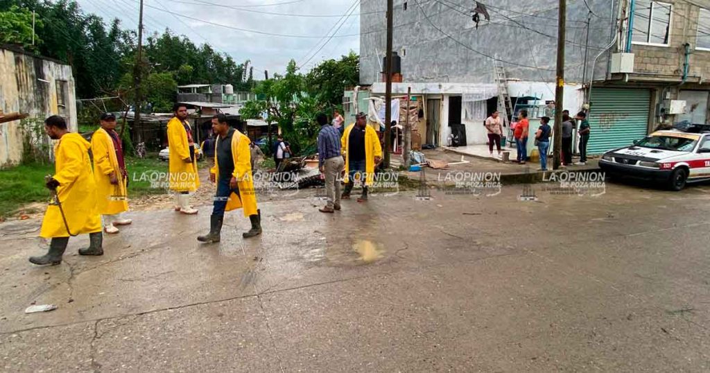 Cuatro viviendas destrozadas por tormenta en Arroyo del Maíz