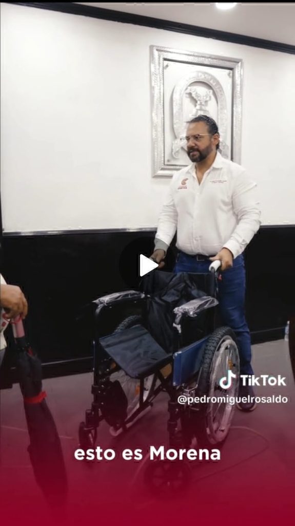 Promociona a Morena con recursos públicos