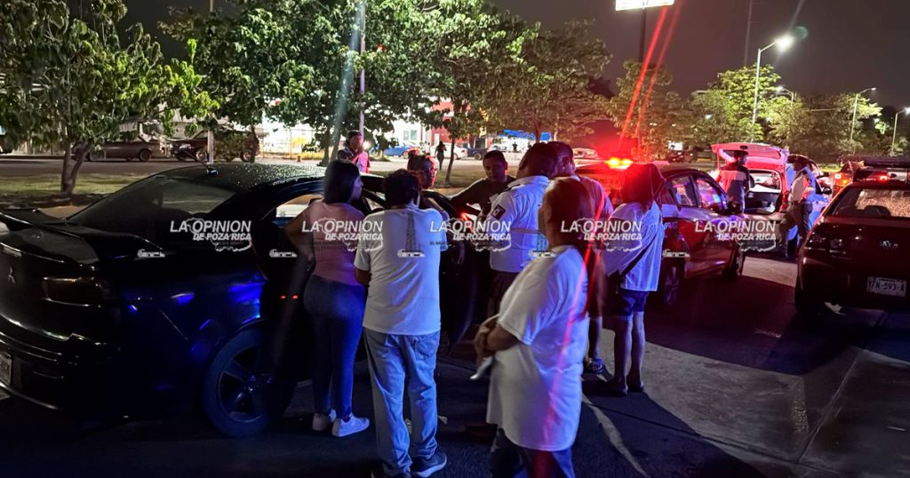 LA ATROPELLÓ UN TAXISTA