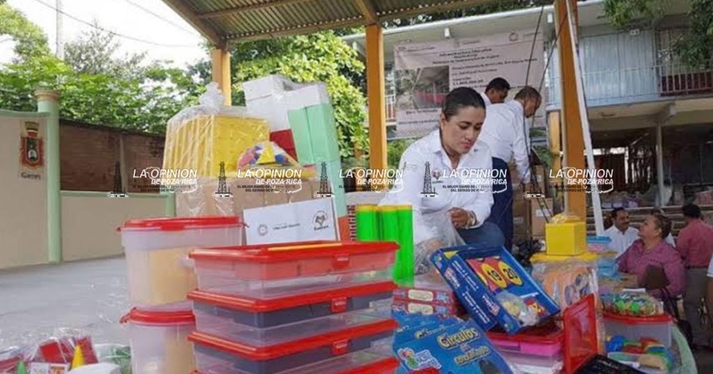 Poza Rica y Coatzintla, sedes para entrega de materiales escolares Poza Rica y Coatzintla, sedes para entrega de materiales escolares