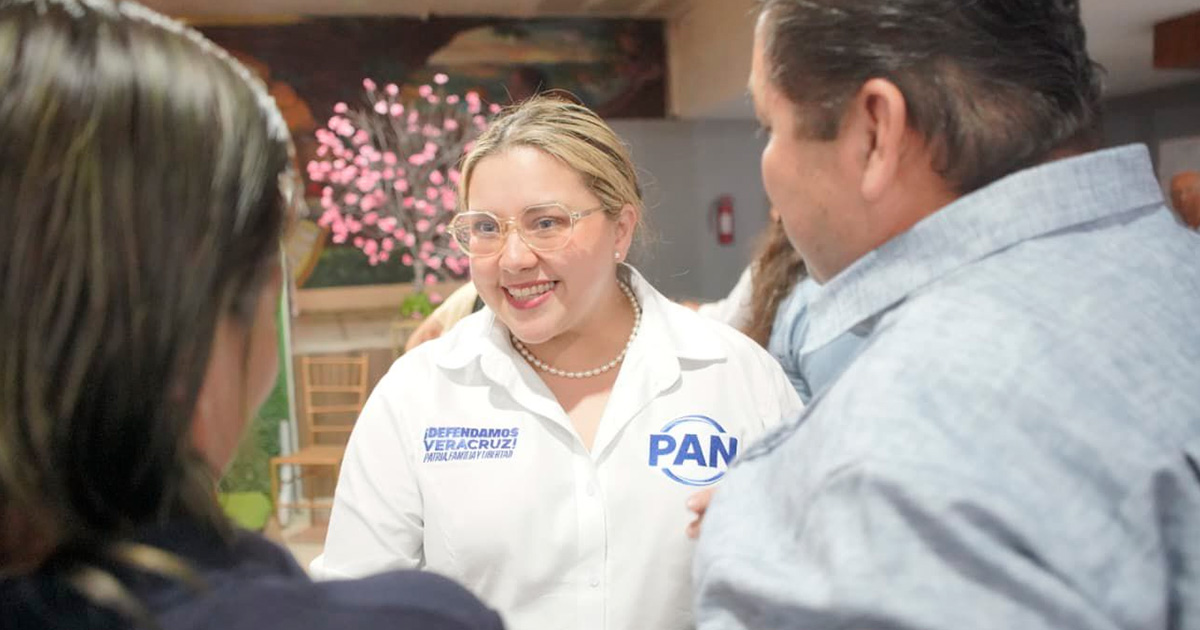 Reconoce Ana Ledezma el trabajo de la militancia en el norte de Veracruz