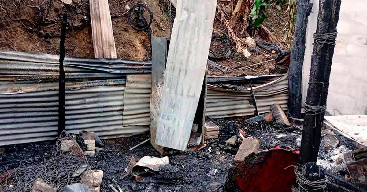 Llama activista Alberto Alemán a solidarizarse con familia que perdió su hogar en incendio Llama activista Alberto Alemán a solidarizarse con familia que perdió su hogar en incendio