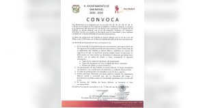 Invita Ayuntamiento de San Rafael a la ciudadanía a participar en Cabildo en Sesión Abierta