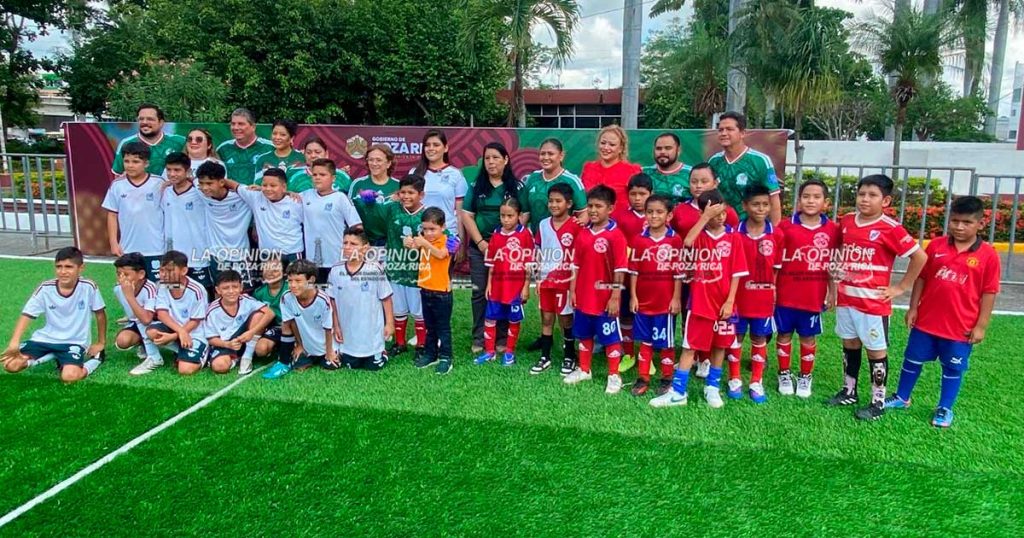 Encabeza Adanely jornada deportiva previa al Mundial de Futbol 2026 Encabeza Adanely jornada deportiva previa al Mundial de Futbol 2026