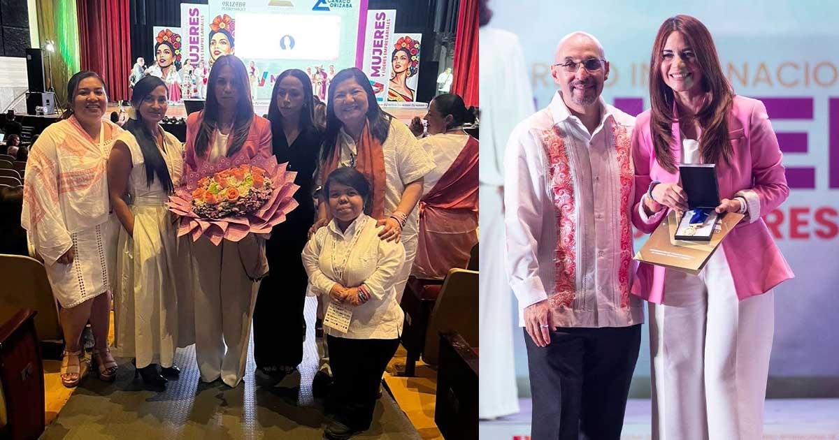 Reconocen trayectoria de Cecilia Uresti