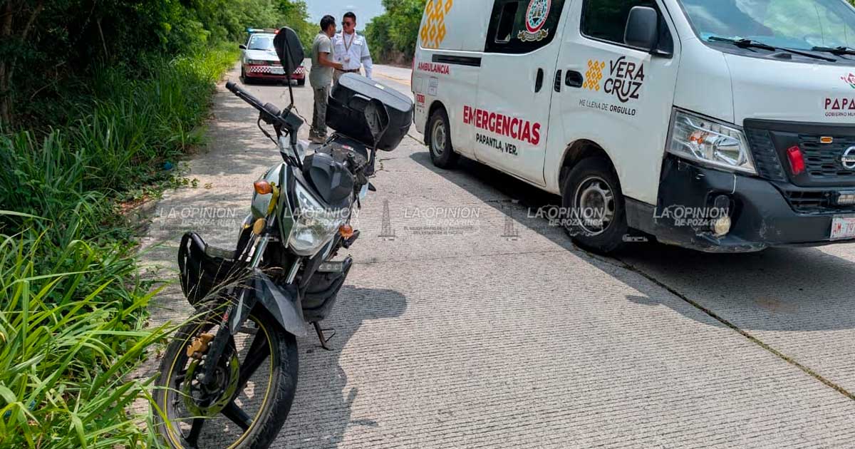 DERRAPARON EN LA MOTO DEL AMOR