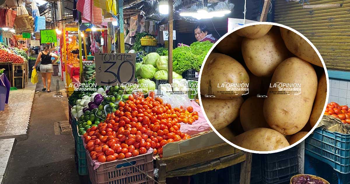 Se disparan precios de la papa en los mercados locales Se disparan precios de la papa en los mercados locales