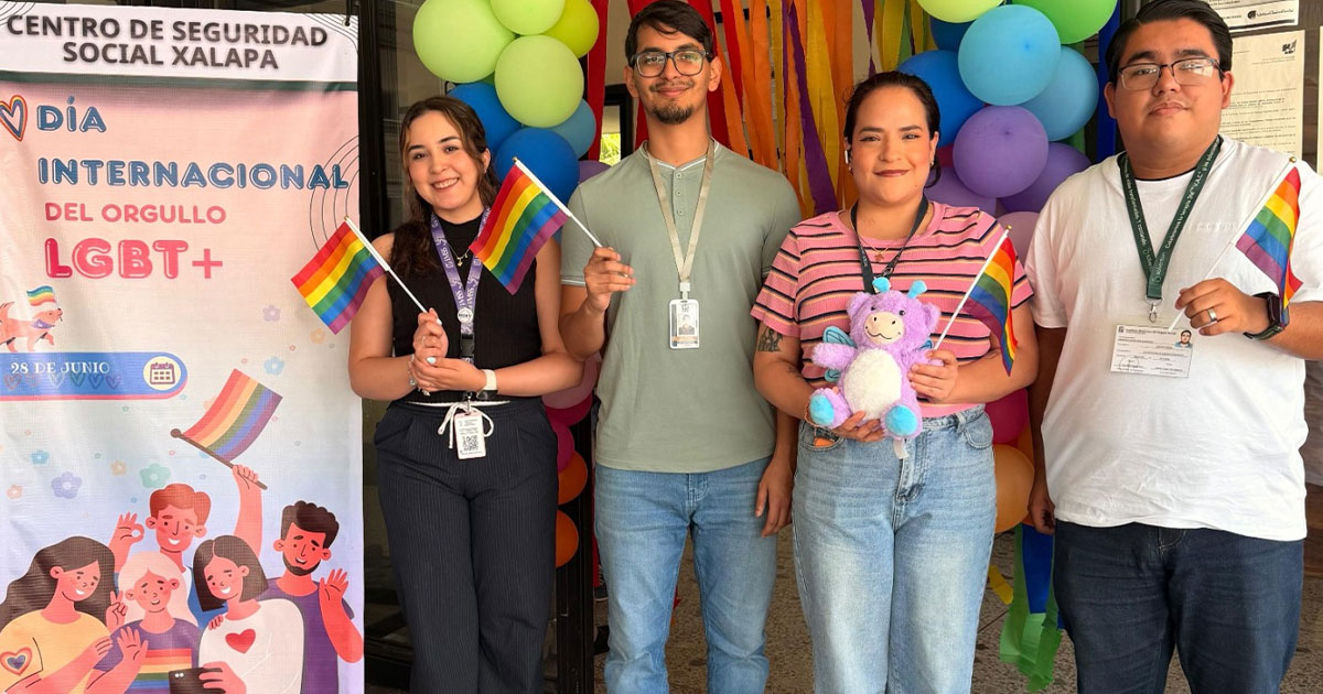 Promueve IMSS Veracruz Norte respeto a diversidad sexual y de género Promueve IMSS Veracruz Norte respeto a diversidad sexual y de género