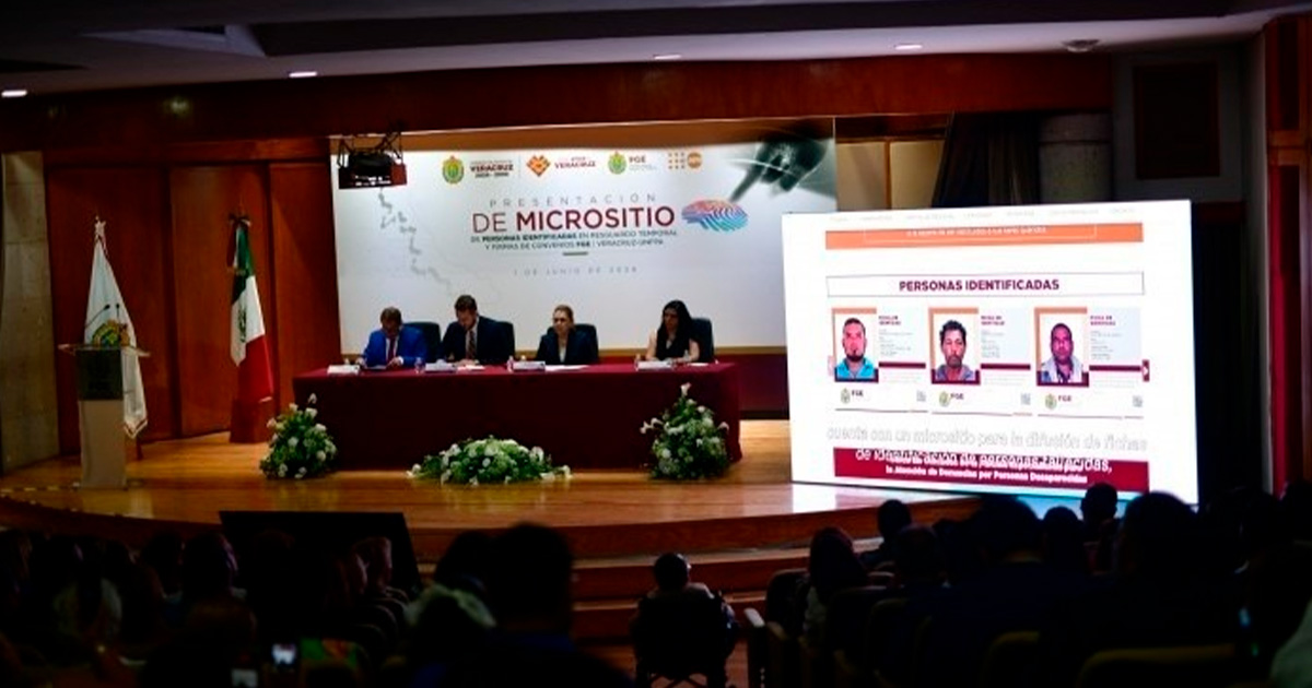 Micrositio devolverá identidad a desaparecidos Micrositio devolverá identidad a desaparecidos