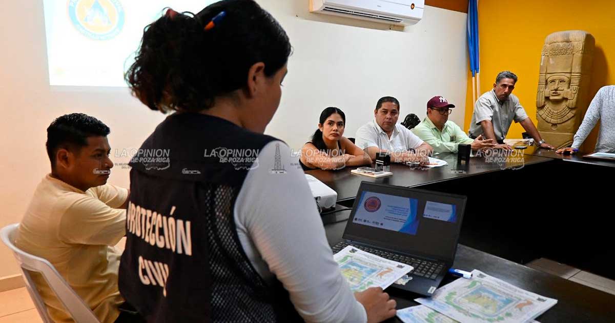 En marcha plan preventivo por temporada de lluvias