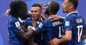 Francia avanza a dieciseisavos tras vencer 3-0 a Irak en Philadelphia