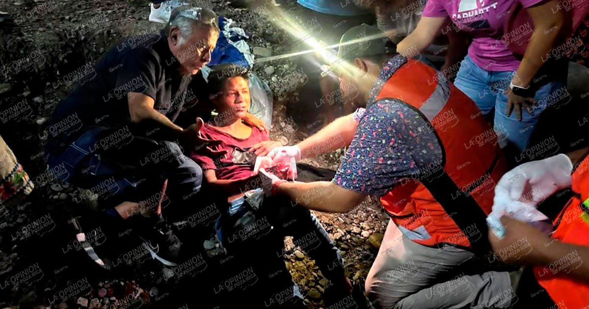 Campesino herido en riña