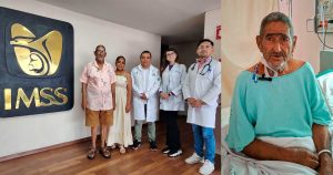 IMSS Veracruz Norte erradica cáncer en paciente de 87 años en menos de un mes