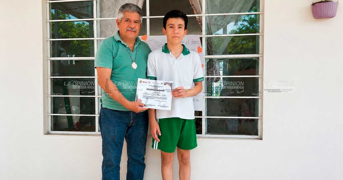 Máximo logra plata en estatal de Matemáticas