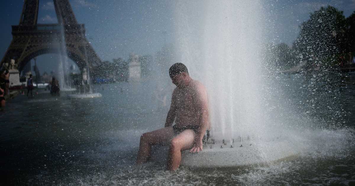 Calor satura morgues en París