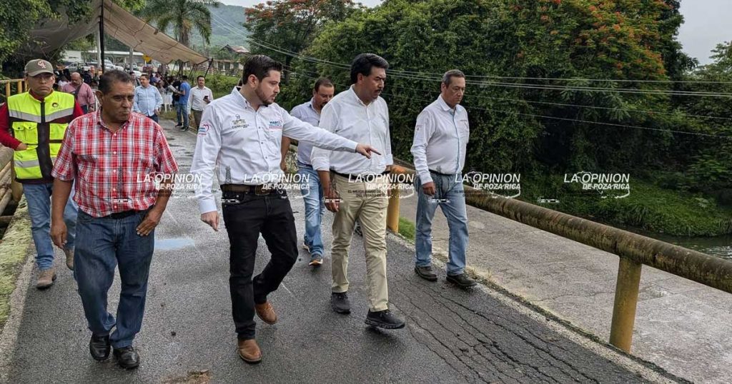 Inician construcción del puente “Agua Fría” con inversión superior a 20 millones de pesos Inician construcción del puente “Agua Fría” con inversión superior a 20 millones de pesos