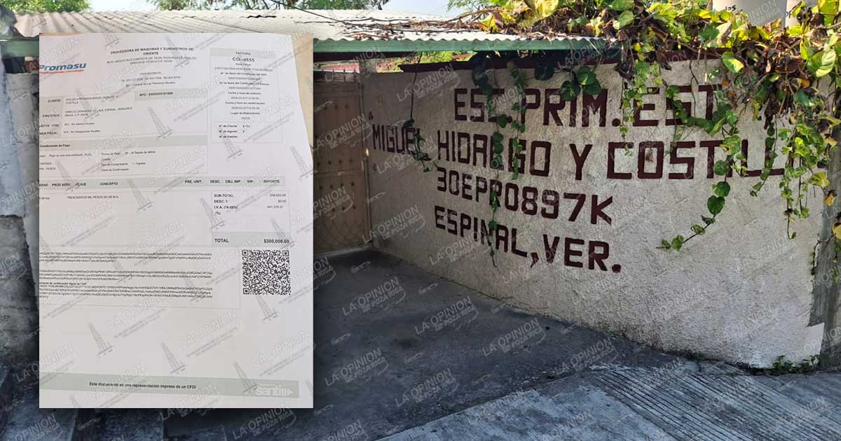 Denuncian irregularidades en manejo de recursos de "La Escuela es Nuestra" en Espinal Denuncian irregularidades en manejo de recursos de "La Escuela es Nuestra" en Espinal