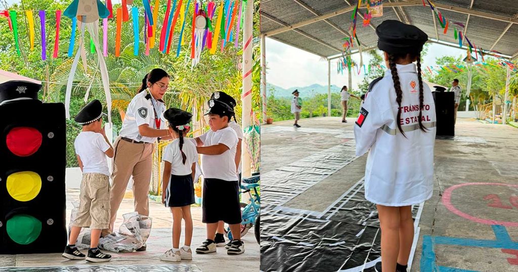 Impulsan cultura vial entre niñas y niños de Lomas de Arena Impulsan cultura vial entre niñas y niños de Lomas de Arena