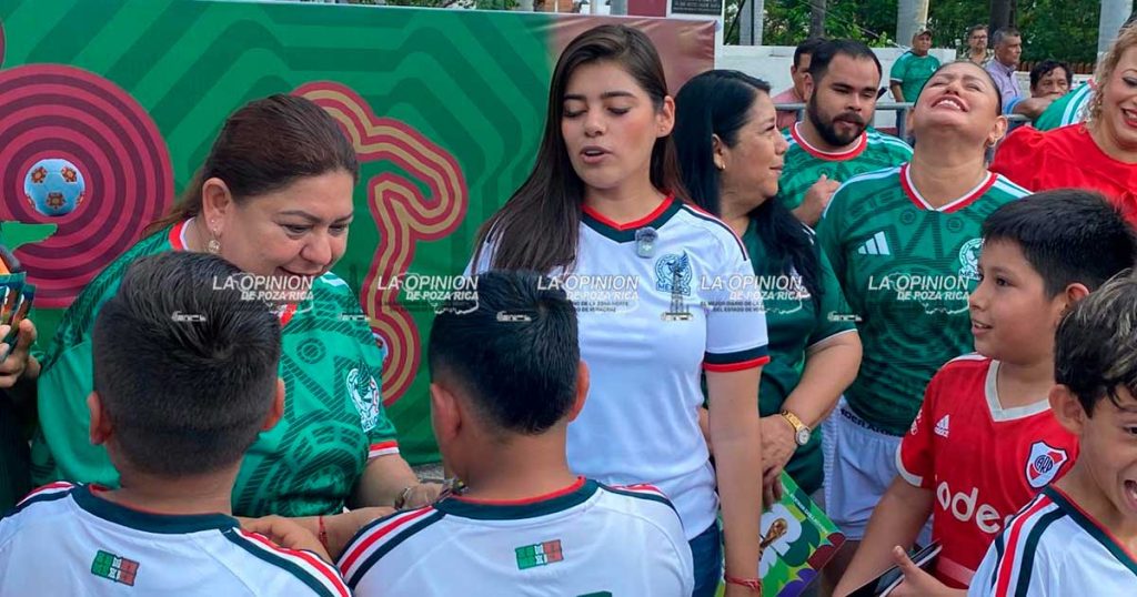 Encabeza Adanely jornada deportiva previa al Mundial de Futbol 2026 Encabeza Adanely jornada deportiva previa al Mundial de Futbol 2026