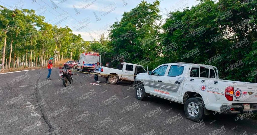 Se mata mujer en carreterazo Se mata mujer en carreterazo