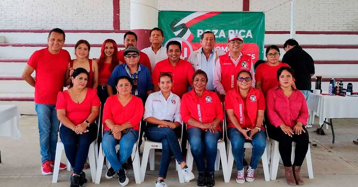 PRI Poza Rica encabeza jornada de asistencia social en la colonia Prensa Nacional