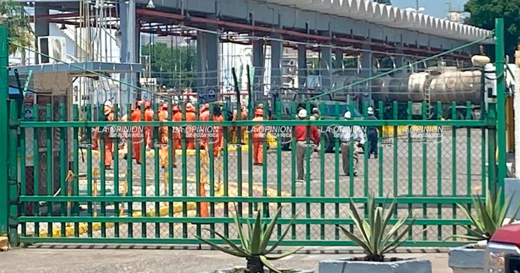 Simulacro mayor por derrame e incendio en PEMEX