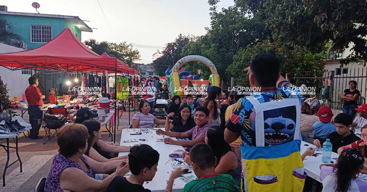 Integran actividades recreativas en tianguis de nueva creación Integran actividades recreativas en tianguis de nueva creación