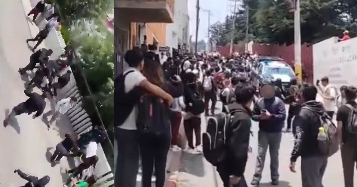 Tensión en Conalep de Huixquilucan: manifestación termina con arrestos de estudiantes Tensión en Conalep 198: manifestación termina con arrestos de estudiantes
