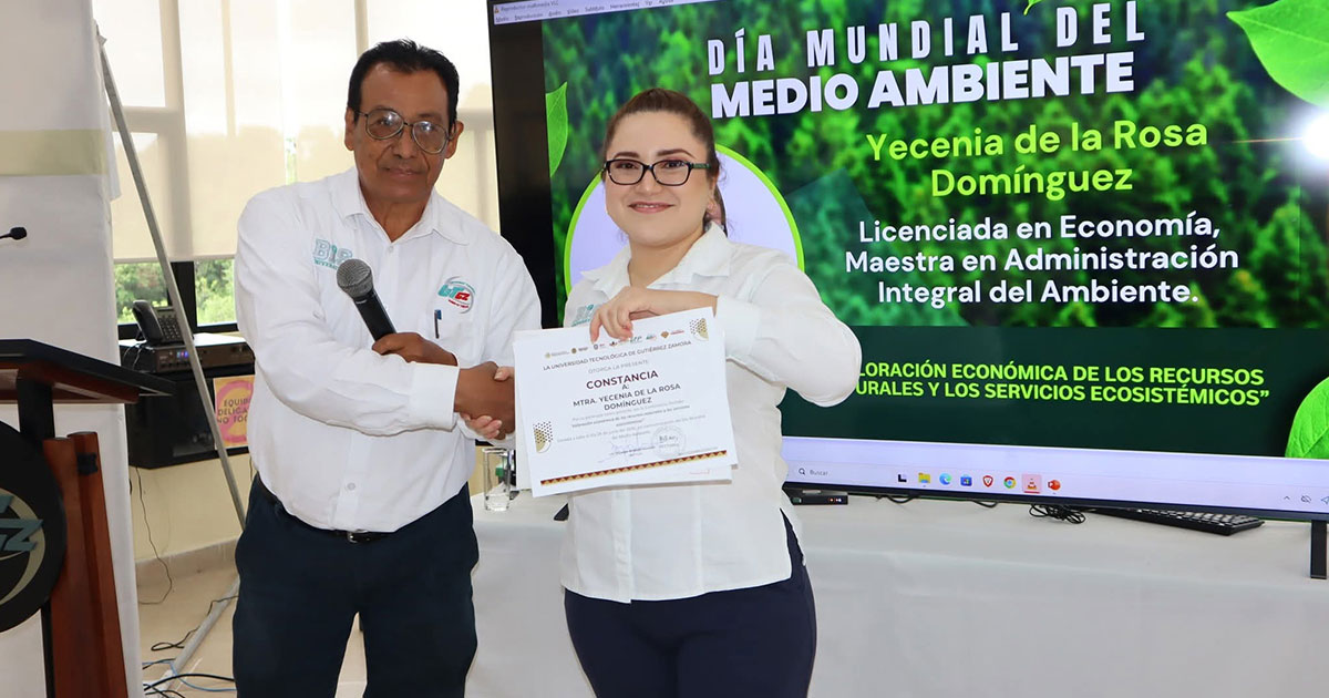 UTGZ fortalece la conciencia ambiental con conferencias sobre microplásticos y recursos naturales UTGZ fortalece la conciencia ambiental con conferencias sobre microplásticos y recursos naturales