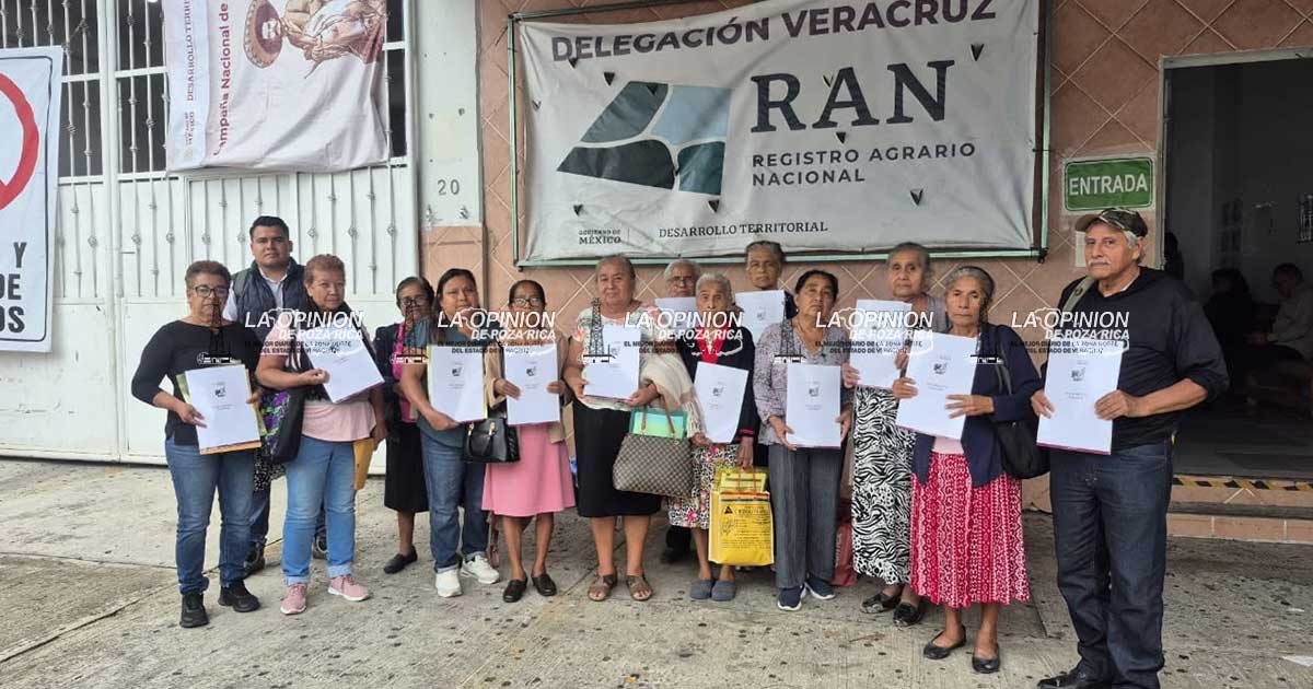 Dan certeza jurídica a mujeres ejidatarias Dan certeza jurídica a mujeres ejidatarias