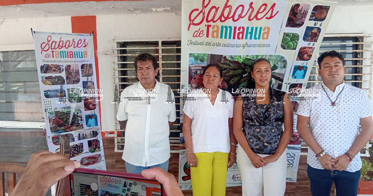 Presentan el Festival "Sabores de Tamiahua" Presentan el Festival "Sabores de Tamiahua"