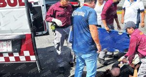 Se desvanece mujer en bulevar Petromex