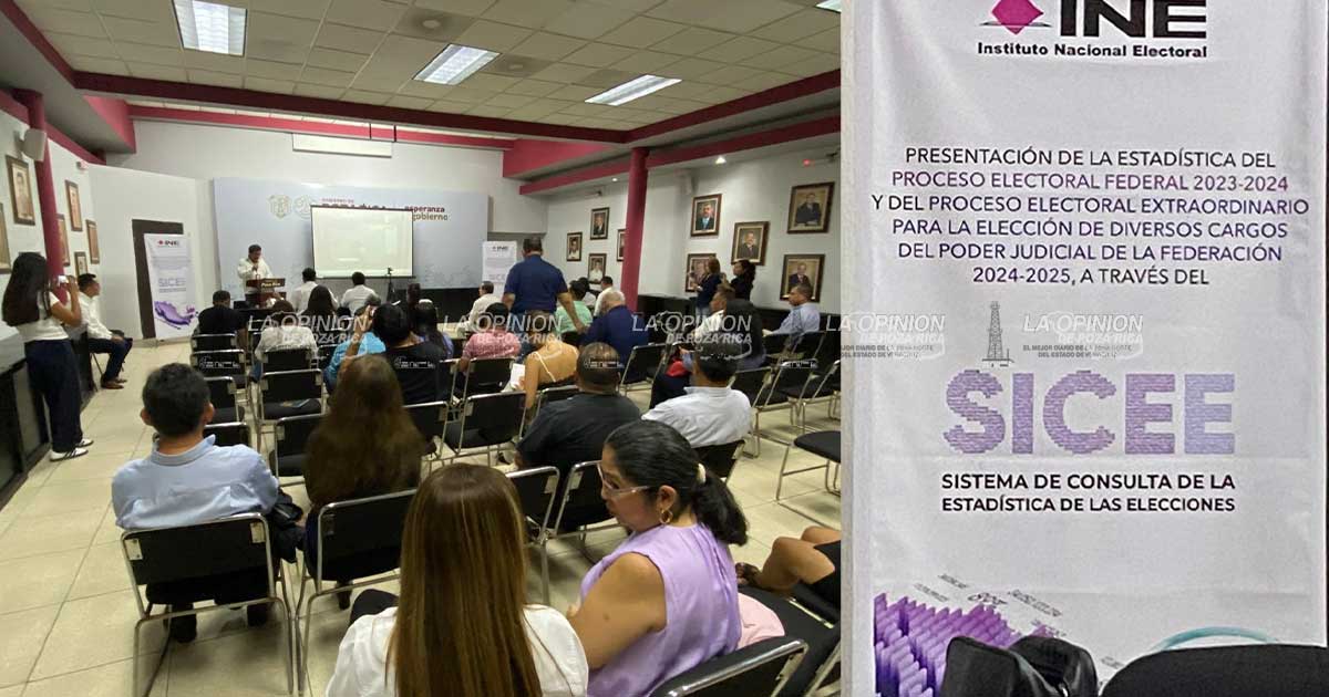 Presentan el SICEE con estadísticas de procesos electorales anteriores