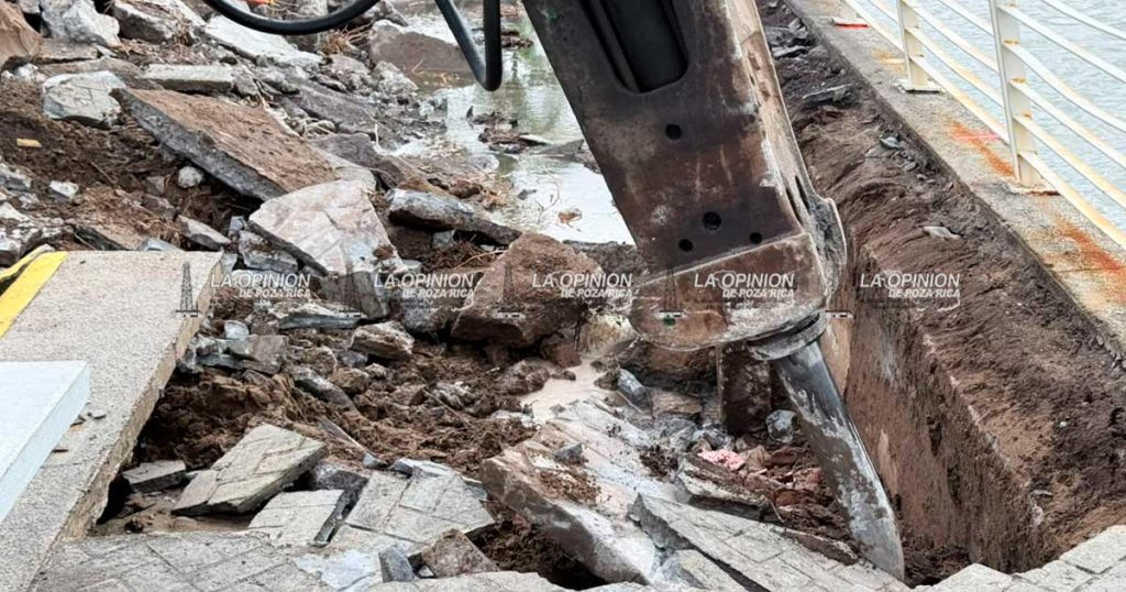 SIOP demolerá parte del bulevar de Alvarado para reparar socavón SIOP demolerá parte del bulevar de Alvarado para reparar socavón