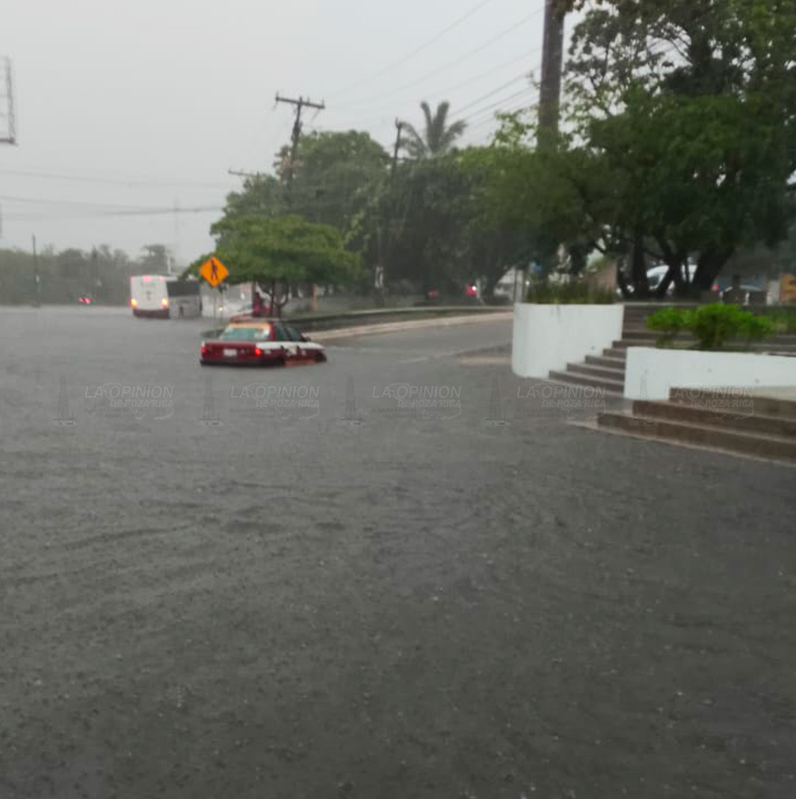 Tormenta inunda y deja severas afectaciones en cuatro municipios de la zona conurbada